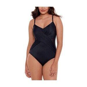 Embrace Your Curves™ by Miracle Brands®   Janelle 1- Piece Swimsuit XL 16-18